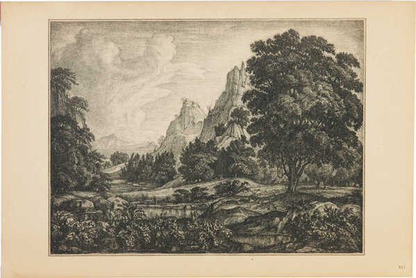 Богаевский Константин Фёдорович. Двадцать листов из альбома: Богаевский К. Ф. Автолитографии.